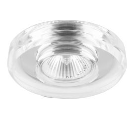 Светильник FERON ИВО-50w 12в, G5.3, серебро с/с серебро 19710 