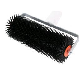 Игольчатый валик для наливных полов Спец ширина ролика 300 мм, скоба под черенок, высота иглы 28 мм 3496 