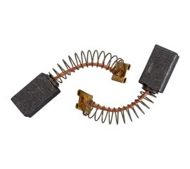 Комплект угольных щеток для электроинструмента Hitachi (пружина, разъем ""мама""), 6.5x7.5x12 мм, 2 шт COFRA SDH-34641 