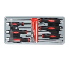 Набор отверток FORCEKRAFT силовые, магнитные, Profi, S2, 6пр. в лотке 28199 FK-2069 