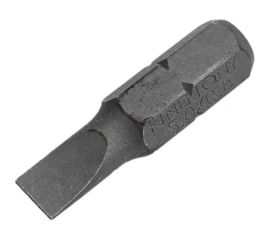 Торцевая вставка (бита) 1/4"", Slotted, 5х0.8мм, 25мм KING TONY 102505S1 