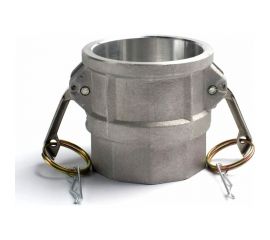 Алюминиевый камлок TITAN LOCK типа D серия ""EcoLine"", розетка внутренняя резьба BSP 1 1/2"", TL150DAL-EL 