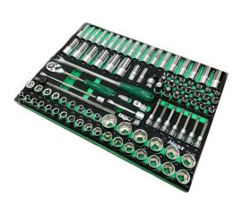 Ложемент торцевых головок и аксессуаров Hans на 1/2" 96 шт. TTF-95 