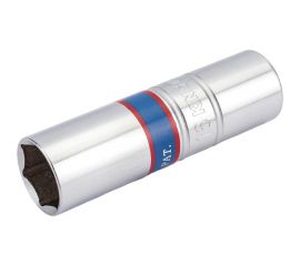 Головка свечная шестигранная 1/2""DR, 16 мм, магнитный фиксатор KING TONY 466516C 