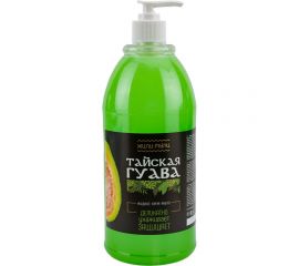 Жидкое крем-мыло Жили-Мыли Тайская гуава 1 л, флакон с дозатором 4623722074928 