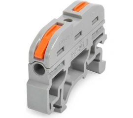 Проходная клемма КВТ СМК 222-2411 на DIN-рейку 87640 