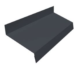 Отлив СТД ПетроСтрой 120 серый STD_MSK_00183 