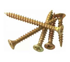 Шуруп VIPкрепеж жёлтый цинк 4,0x30, 505 шт. 41340 VIPL 