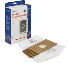 Мешки-пылесборники универсальные для пылесоса (4 шт; фланец 120x190 мм; 50 мм) EURO Clean EUN-02/4 