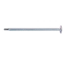 Саморез с прессшайбой Daxmer пшс 4,2x75 100 шт., цинк, усиленный, сверло 438747 