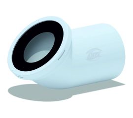 Фановая труба для унитаза АНИ Пласт 110 мм, 45 гр., пластиковая труба W4220 025-0159 