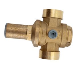 Редуктор давления ICMA S.P.A. муфтовый, с боковым подключением манометра, max t=90, max 40 бар, выход 1-6 бар, внутренняя резьба 1 1/4"" 246 /91246AG05 