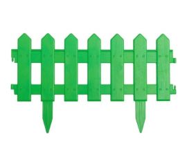 Садовое ограждение МАСТЕРСАД Палисадник салатовое ПЛСД-зел 
