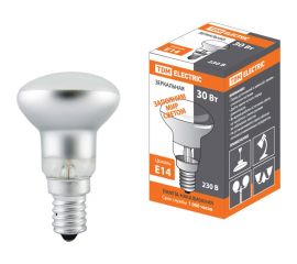 Зеркальная лампа накаливания TDM R39-30 Вт-230 В-Е14 SQ0332-0025 