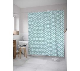 Штора (занавеска) для ванной JoyArty ""Восточная занавеска"" из сатена, 180х200 см с крючками, sc_32829 