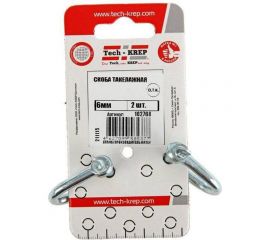 Такелажная скоба 6, 2шт - ярлык Tech-Krep 102768 