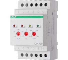 Реле напряжения F&F CP-730, сигнализация о нарушении режимов EA04.009.004 
