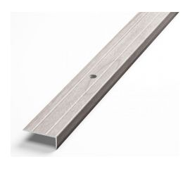 Порог угловой алюминиевый декоративный (24х10 мм, 0,9 м, Ясень белый) ЛУКА УТ000024615 