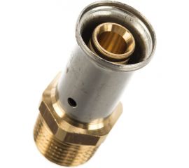 Муфта-пресс HENCO латунь, НР16x1/2, 17P-1604 