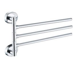 Раздвижной тройной полотенцедержатель Solinne 16223, хром 1402.232 