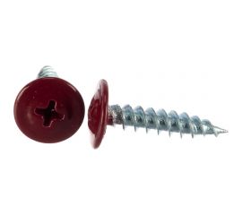 Прессшайба Качественный КРЕПЕЖ 4.2х19 мм, красное вино RAL 3005, острая, 220 шт 0200239 КЧ 