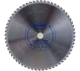 Диск пильный TCT для высокоуглеродистой и нержавеющей стали 305x2.4x25.4 мм, 60 зубьев KORNOR 11305060 