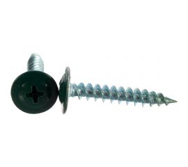 Прессшайба Качественный КРЕПЕЖ 4.2х25 мм, зеленый мох RAL 6005, острая, 160 шт 0200225 КЧ 