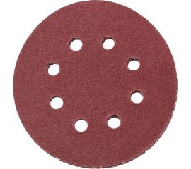Круг абразивный шлифовальный под липучку с перфорацией 125 мм, Р80, 5 шт On 19-05-044 