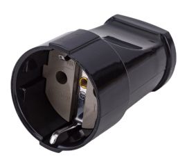 Переносная розетка Navigator NCA-SK01-16A-E-BL, с заземлением, черная 61715 