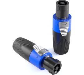 Кабельный 4-контактный разъем типа спикон PROCAST cable M-SP4NC SPEAKON-male НФ-00000437 