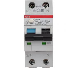 Автоматический выключатель дифференциального тока ABB DS201 C25 AC30 2CSR255080R1254 