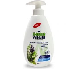 Антибактериальное жидкое мыло GREEN WINNER с экстрактом алтайских трав 0.3 л 4607002304486 
