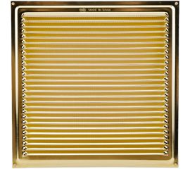 Вентиляционная решетка позолоченная 250x250 мм Amig 1-250х250 ORO 
