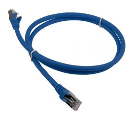 Патч-корд LANMASTER RJ45 - RJ45, 4 пары, FTP, категория 5е, 15 м, синий, LSZH, LAN-PC45/S5E-15-BL 