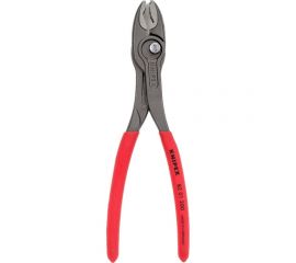 Захватные клещи Knipex TwinGrip, 4 - 22 мм, чернённые, длина 200 мм, обливные рукоятки, KN-8201200 