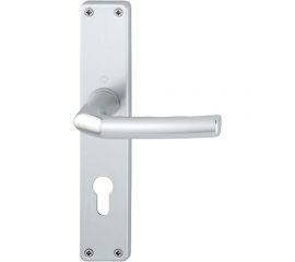 Гарнитур HOPPE 1117/202KP Birmingham PZ72 F1 анодированный серебристый алюминий А=37-42мм 65849 