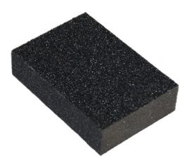 Губка для шлифования №25/12 (100x70x25 мм; Р60/100) SANTOOL 060213-100-610 