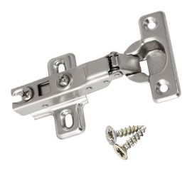 Накладная петля Tech-Krep без доводчика Slide-on эконом D35 + шурупы 2 шт. 145060 