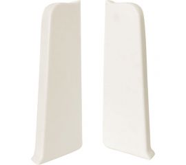 Заглушка для плинтуса Волшебная палочка Home ПВХ, 70 мм, в упаковке пара, 2 шт., 7002 УТ000075209 