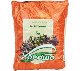 Грунт ХОРОШО Для цитрусовых 5 л 21 