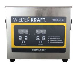 Ультразвуковая ванна WIEDERKRAFT (мойка) с подогревом 3,2 литра WDK-3132 