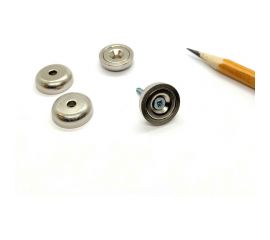 Магнитное крепление Проф-магнит с зенковкой А16, сцепление 5,5 кг - 4 шт. PMYP-A-16 