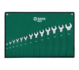 Набор рожковых ключей Sata Metric чехол, 13 предметов 09029 
