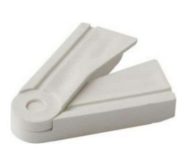 Белый уголок для москитной сетки с изменяемой геометрией KOMFORT Москитные системы 2 шт. УС00744 