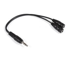 Кабель-разветвитель аудио ExeGate EX-CCA-415-0.3 3.5mm Jack M 2x3.5mm Jack F, 0,3м 284946 