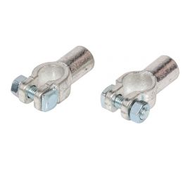 Клеммы АКБ StartVOLT в комплекте латунь, гидравлический обжим 12,5мм SBT 018 