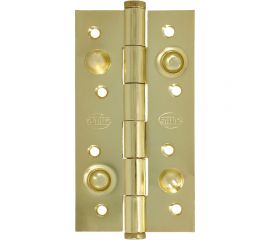 Противосъемная петля Amig покрытие латунь, лакированная, универсальная 565-150х80 LP 