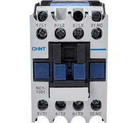 Контактор CHINT NC1-1201 12А 24В/АС3 1НЗ 50Гц (R) 221134 
