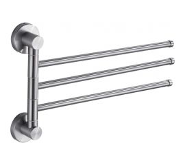 Держатель для полотенец Savol тройной, поворотный S-005603 