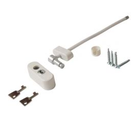 Блокиратор поворота с тросиком и ключом Tech-Krep белый 148113 